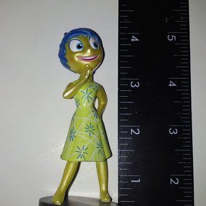Inside Out Joy Cake Topper Disney Pixar PVC Figure Toy 3.5 inches